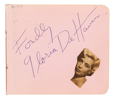 Lot 50 - Autograph Album.- Vintage Actors