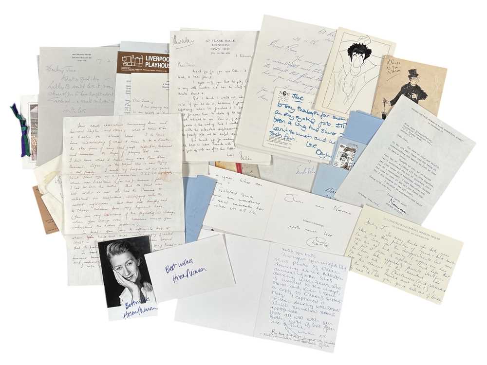 Lot 61 - Autograph Collection.- Actors & Entertainers
