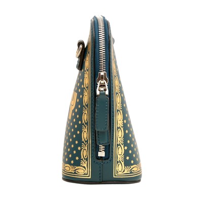 Lot 80 - Gucci Teal Sega Guccy Mini Dome Bag