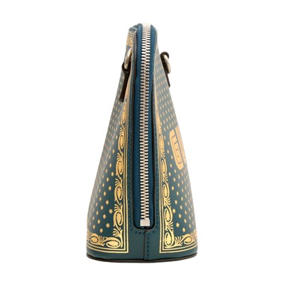 Lot 80 - Gucci Teal Sega Guccy Mini Dome Bag