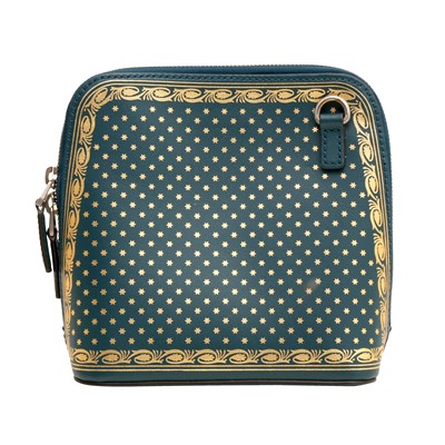 Lot 80 - Gucci Teal Sega Guccy Mini Dome Bag