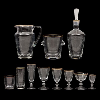 Lot 110 - A suite of Continental drinking glass