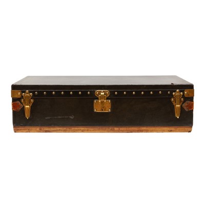 Lot 195 - Louis Vuitton Black Cabin Trunk