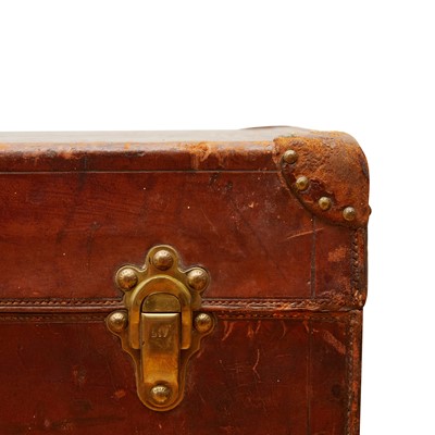Lot 119 - Louis Vuitton Brown Courier Trunk