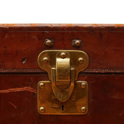 Lot 119 - Louis Vuitton Brown Courier Trunk