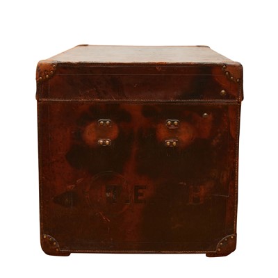 Lot 119 - Louis Vuitton Brown Courier Trunk
