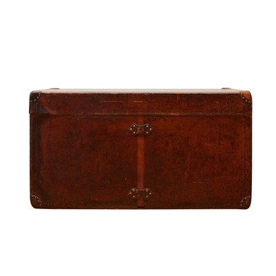 Lot 119 - Louis Vuitton Brown Courier Trunk
