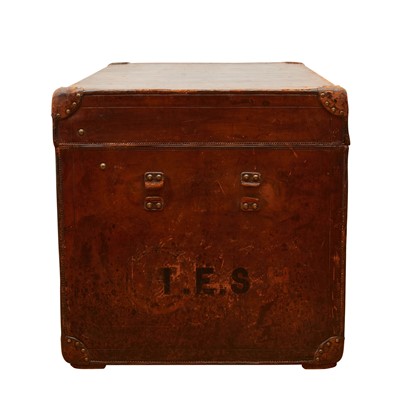 Lot 119 - Louis Vuitton Brown Courier Trunk