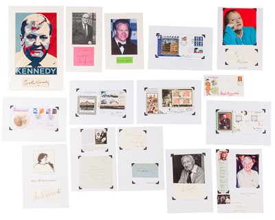 Lot 66 - Autograph Collection.- British Politicians