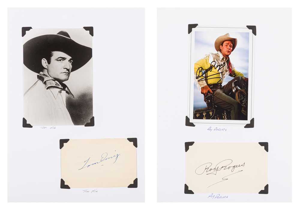 Lot 246 - Rogers (Roy) & Tom Mix