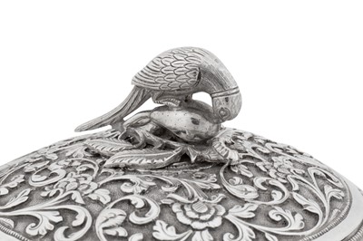 Lot 174 - A rare early 20th century Anglo – Indian silver teapot, Cutch, Bhuj circa 1910 by Oomersi Mawji jnr (active 1890-1930)