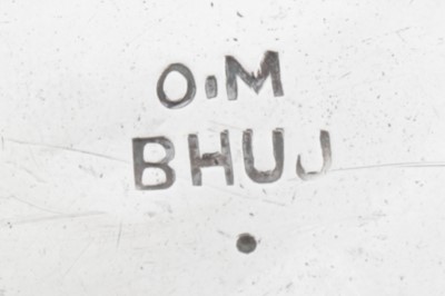 Lot 174 - A rare early 20th century Anglo – Indian silver teapot, Cutch, Bhuj circa 1910 by Oomersi Mawji jnr (active 1890-1930)