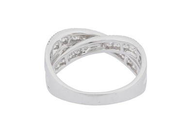 Lot 219 - Pravins | A diamond crossover ring, circa 2021