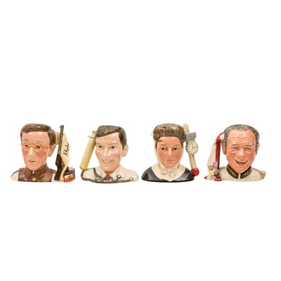 Lot 276 - A set of four Royal Doulton 'Carry On' character Jugs
