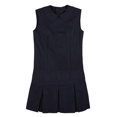 Lot 637 - Louis Vuitton Navy Preppy Dress - Size 38