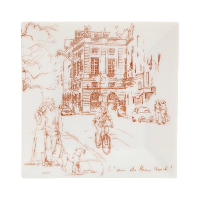Lot 131 - Hermes 'L Air De Paris 2006' Small Change Tray