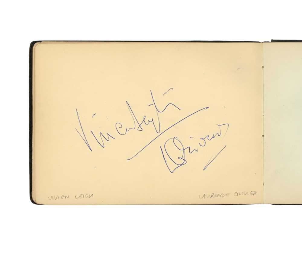 Lot 52 - Autograph Albums.- Vintage Actors