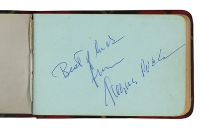 Lot 40 - Autograph Album.- Incl. Edward and Wallis Windsor