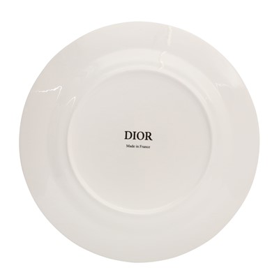 Lot 19 - Dior Buttermilk 'Rose Des Vents' Decorative Plate