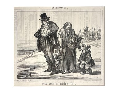Lot 112 - Wine: Daumier (Honore)