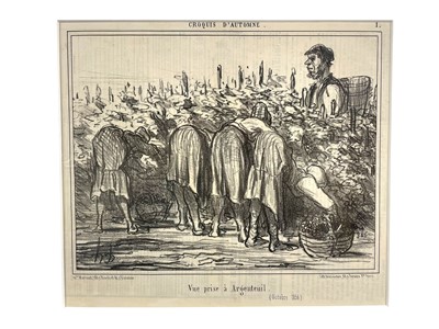Lot 112 - Wine: Daumier (Honore)