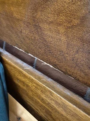 Lot 36 - A George II style mahogany four poster bed, late 20th century