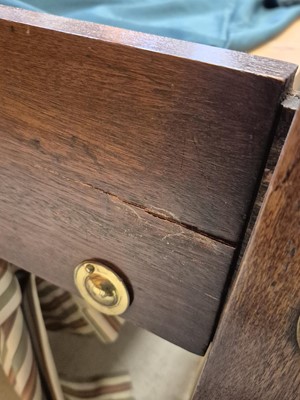 Lot 36 - A George II style mahogany four poster bed, late 20th century