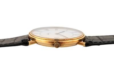 Lot 418 - Men's Asprey 18ct Gold Dress Watch