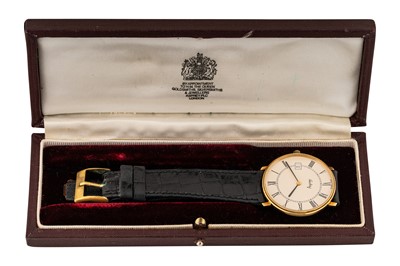 Lot 418 - Men's Asprey 18ct Gold Dress Watch
