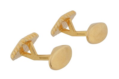 Lot 485 - Tiffany | A pair of cufflinks