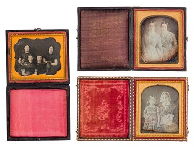 Lot 10 - Various Daguerreians, c.1850s