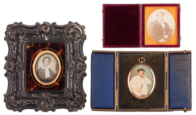 Lot 6 - A Group of Cased Images, 1840s-1850s