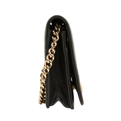 Lot 187 - Chanel Black Boy Wallet On Chain