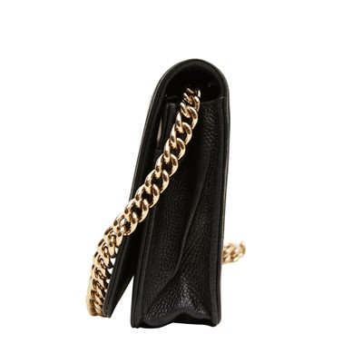 Lot 187 - Chanel Black Boy Wallet On Chain