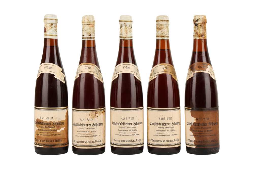 Lot 20 - SCHLOSSBOCKELHEIMER FELSENBERG RIESLING BEERENAUSLESE 1971