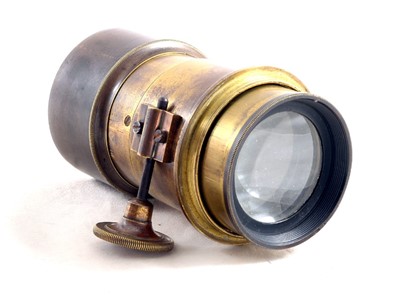 Lot 177 - An English Sliding Box Wet Plate Camera c.1860s.