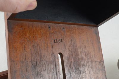 Lot 177 - An English Sliding Box Wet Plate Camera c.1860s.