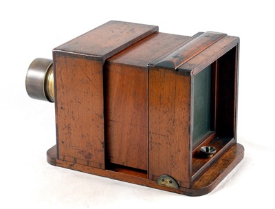 Lot 177 - An English Sliding Box Wet Plate Camera c.1860s.