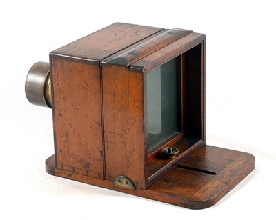 Lot 177 - An English Sliding Box Wet Plate Camera c.1860s.