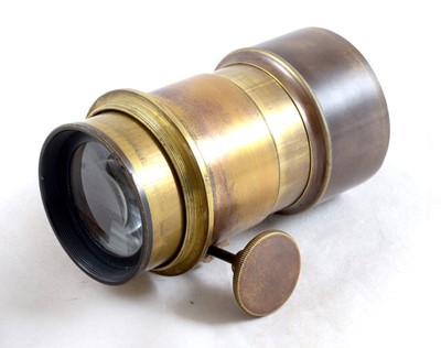 Lot 177 - An English Sliding Box Wet Plate Camera c.1860s.