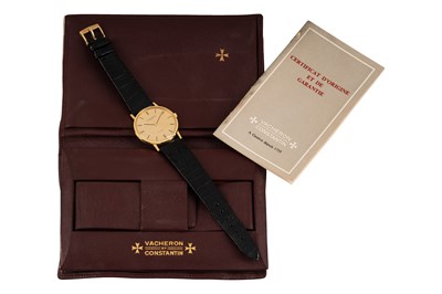 Lot 413 - Men's Vacheron & Constantin 18ct gold automatic wristwatch