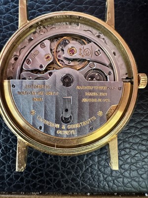 Lot 413 - Men's Vacheron & Constantin 18ct gold automatic wristwatch