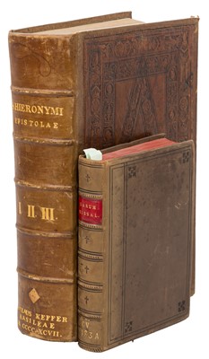 Lot 11 - Missale Sarum [Early c.16th.] & Hieronymus. Epistolae, 1497