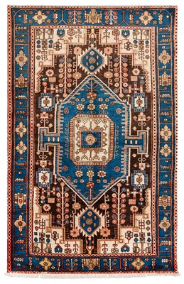 Lot 53 - A fine Hamadan rug, west Persia, approx: 209cm. x 134cm