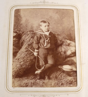 Lot 86 - Victorian Album of Cartes de Visit & Cabinet Cards inc Scientific Dignitaries.