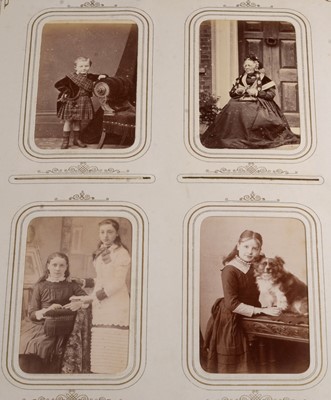 Lot 86 - Victorian Album of Cartes de Visit & Cabinet Cards inc Scientific Dignitaries.