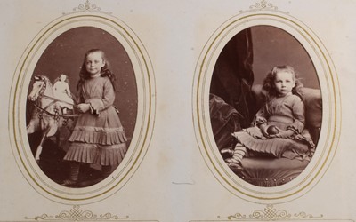 Lot 86 - Victorian Album of Cartes de Visit & Cabinet Cards inc Scientific Dignitaries.