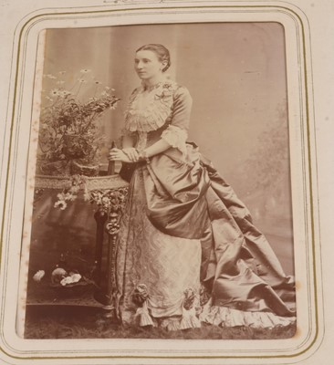 Lot 86 - Victorian Album of Cartes de Visit & Cabinet Cards inc Scientific Dignitaries.