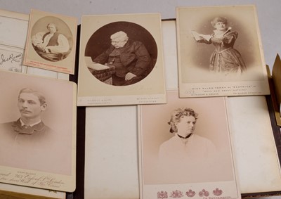Lot 86 - Victorian Album of Cartes de Visit & Cabinet Cards inc Scientific Dignitaries.