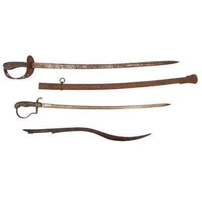 Lot 185 - Three Ottoman Empire swords